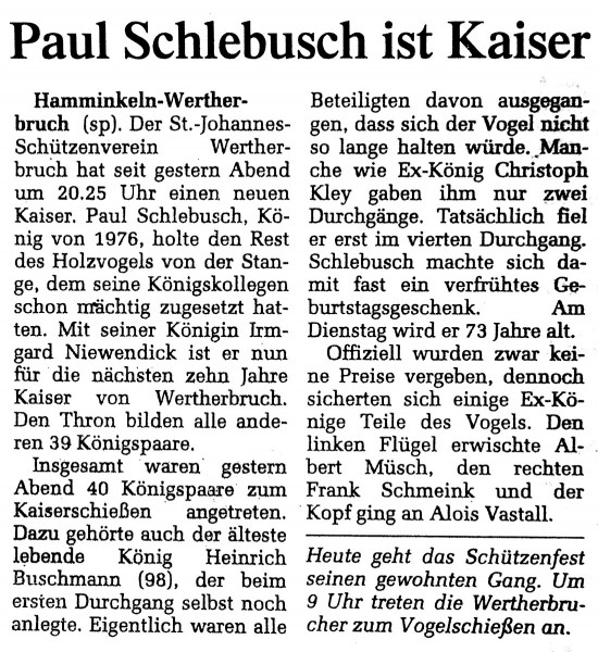 Zeitung-Kaiser