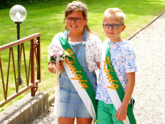 Kinderkönigspaar 2018 Maike Ingenhorst und Luis Termath